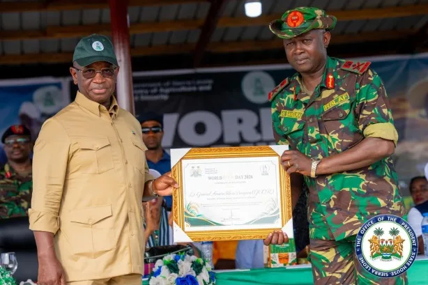President Bio Champions Agricultural Progress at Feed Salone Event