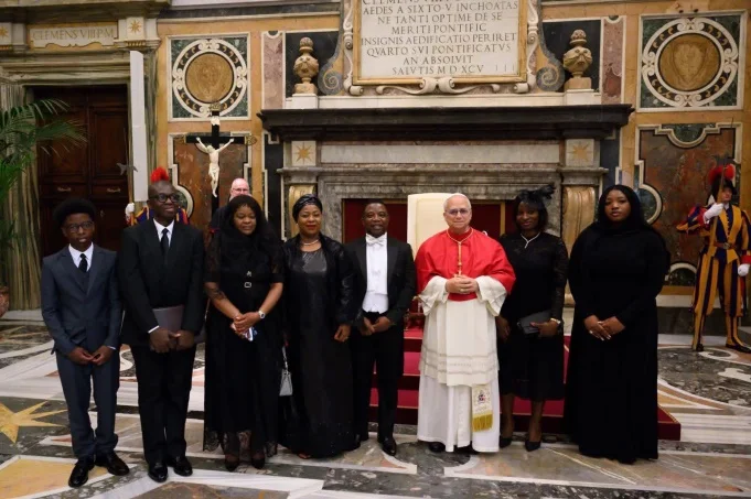 Sierra Leone Ambassador Accredited to Holy See in Vatican Ceremony
