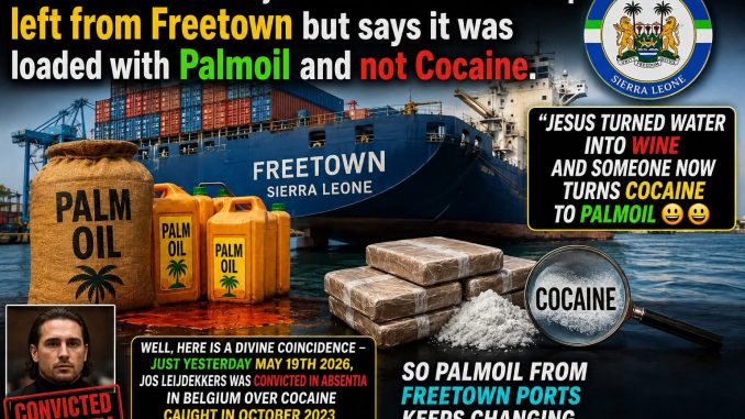 Doubts Swirl Over Sierra Leone Palm Oil Cocaine Claims Amidst Satire