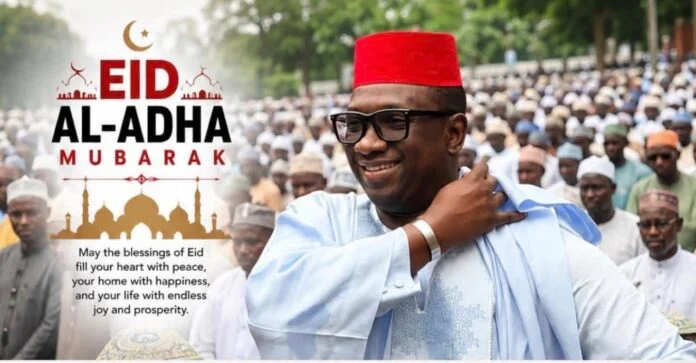 Dr. Bangura Calls for Peace and Reconciliation at Eid Prayers in Makeni
