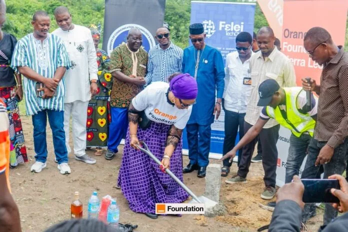 Orange Foundation Launches Digital and Medical Hub in Sierra Leone Village