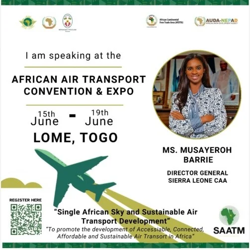 Sierra Leone Aviation Director to Speak at African Transport Convention