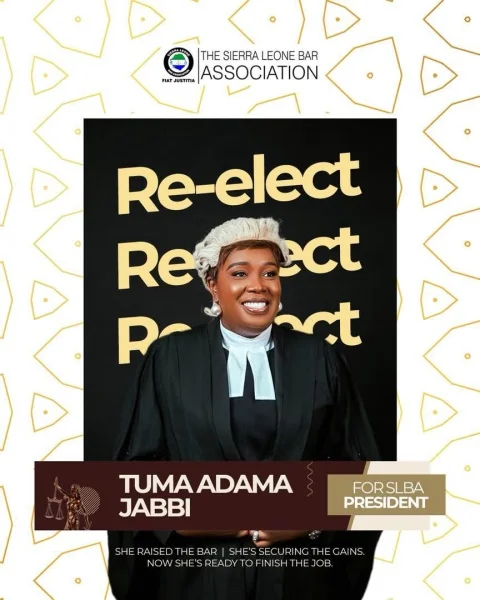 Tuma Adama Jabbi Seeks Re-election as SLBA President, Pledges to "Secure the Gains"